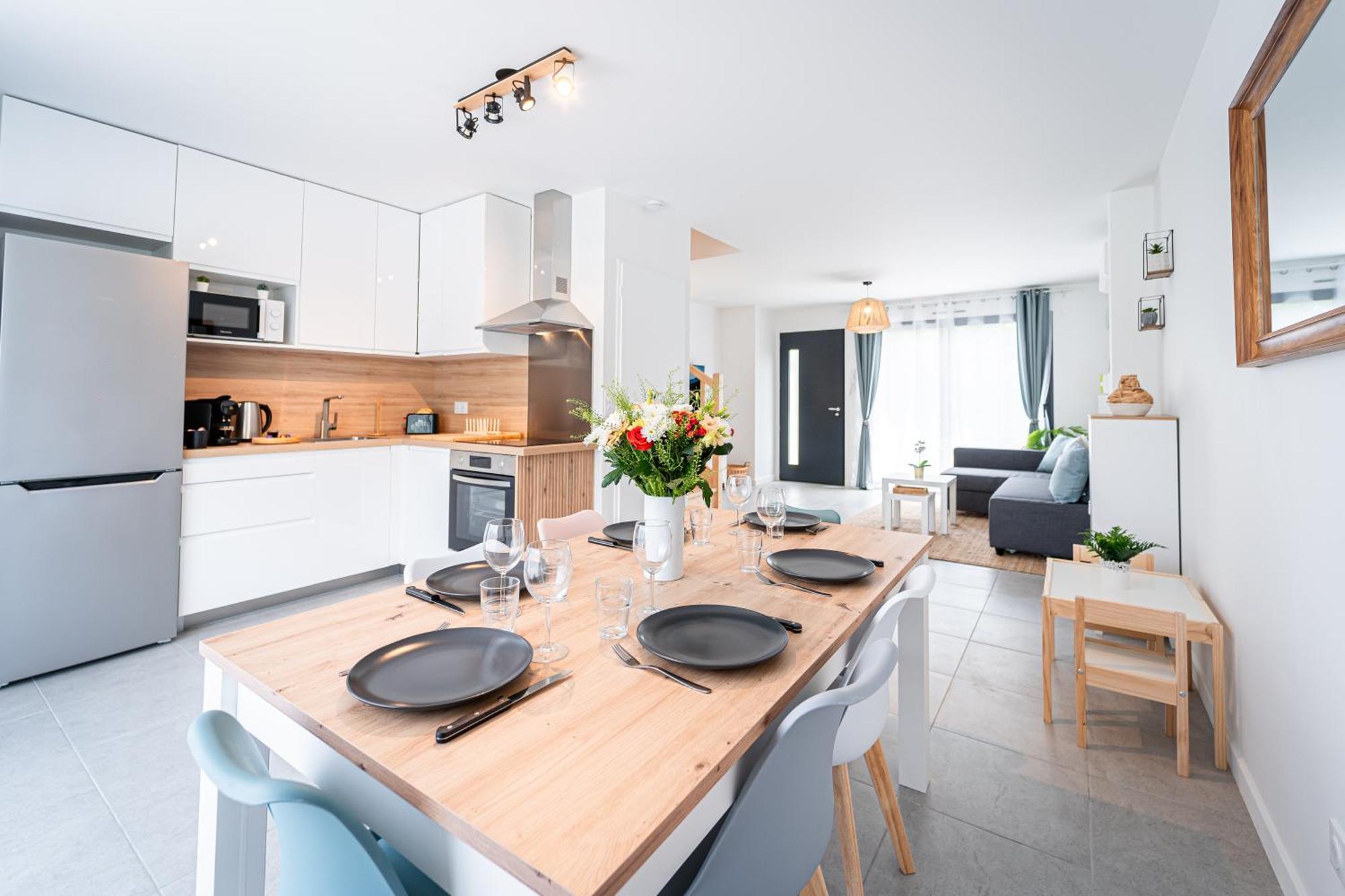 Le Cool Plex Duplex Avec Jardin, Disney 10Mn Esbly Εξωτερικό φωτογραφία