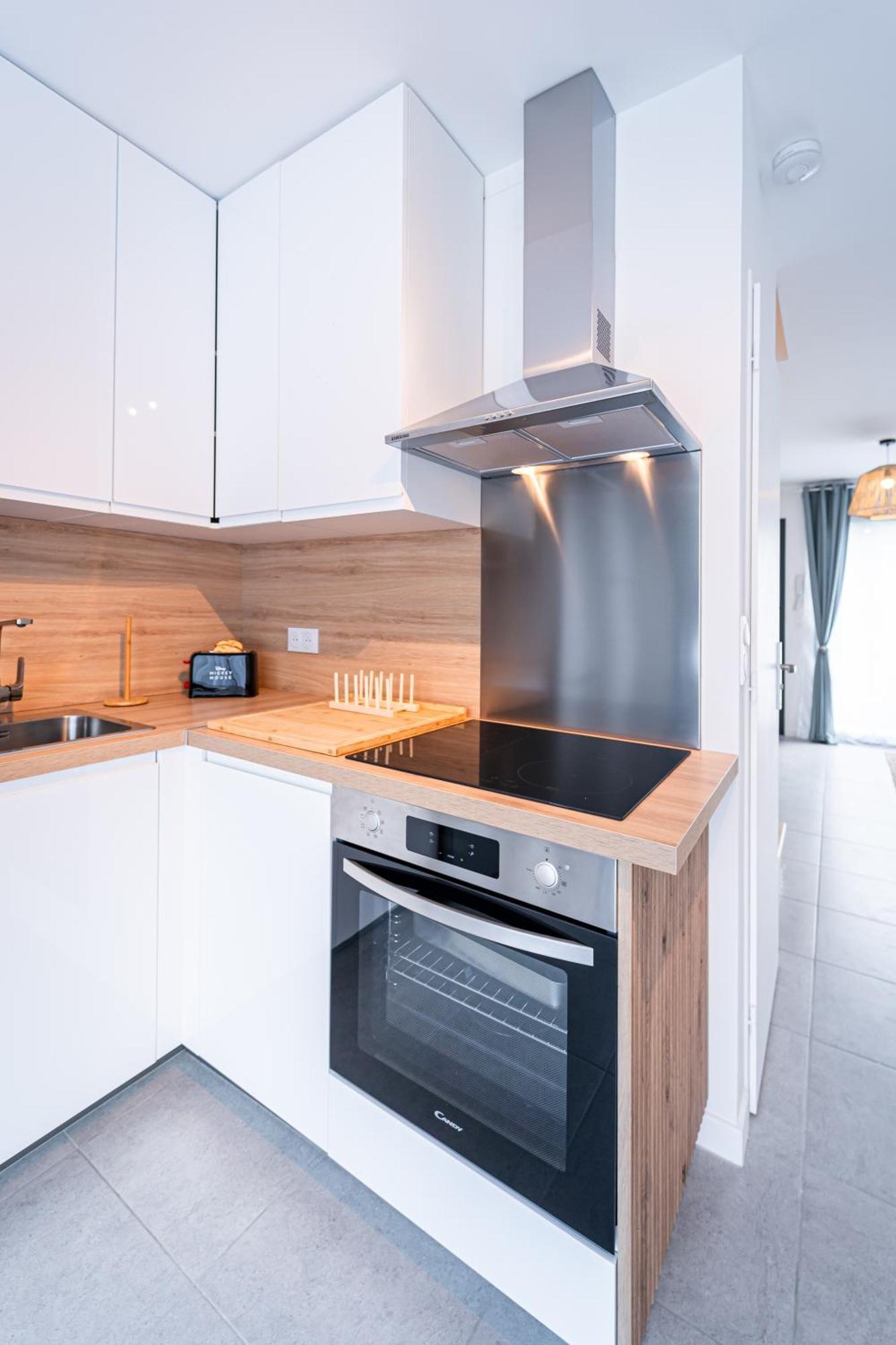 Le Cool Plex Duplex Avec Jardin, Disney 10Mn Esbly Εξωτερικό φωτογραφία