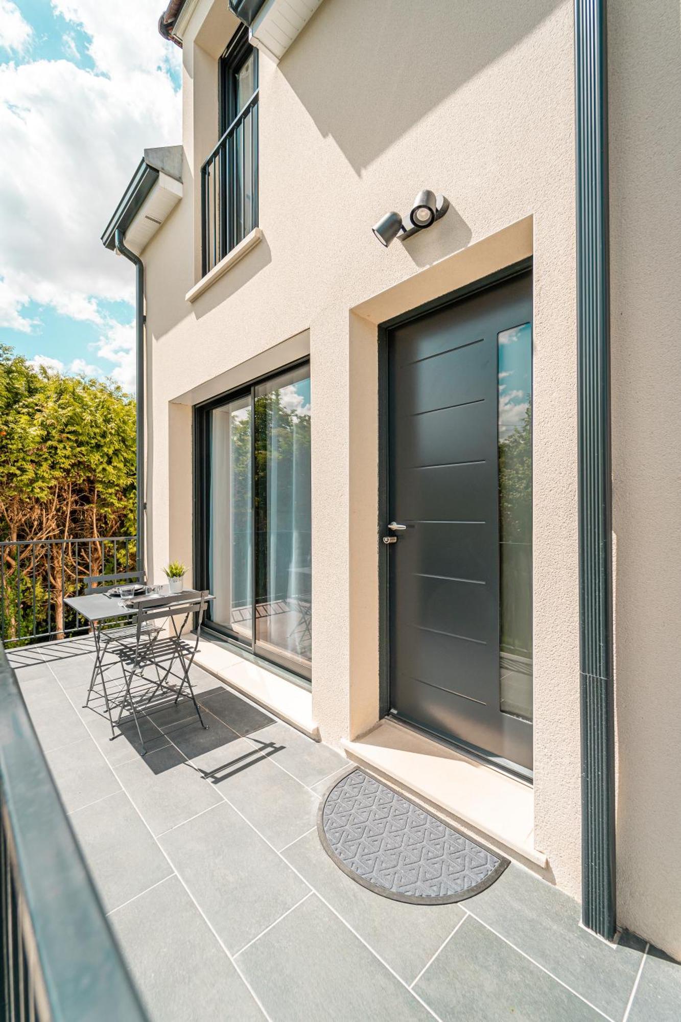 Le Cool Plex Duplex Avec Jardin, Disney 10Mn Esbly Εξωτερικό φωτογραφία